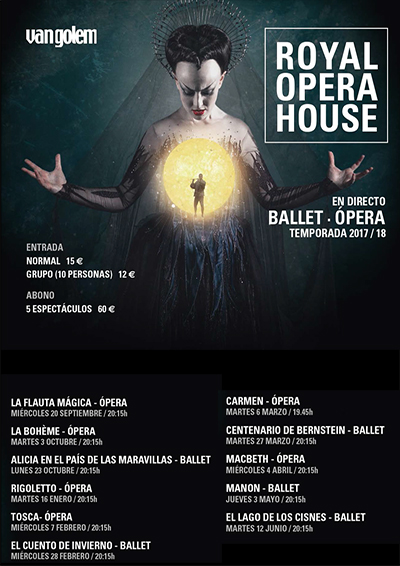 Royal Opera House en VAN GOLEM