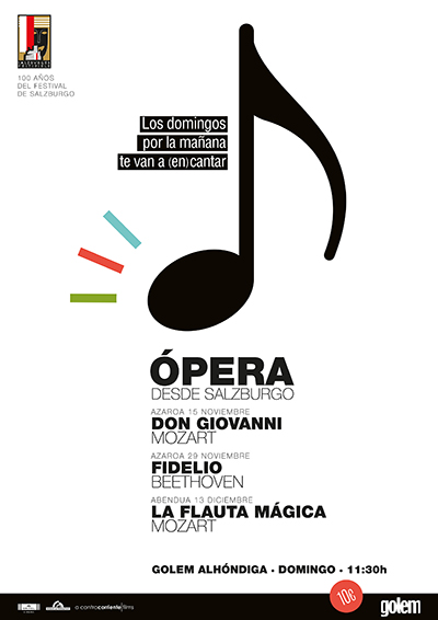 Opera desde Salzburgo y Milán en Golem Alhóndiga