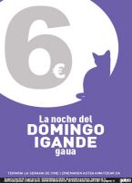 Domingo por la noche 6€