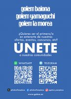 CINES GOLEM ahora también en WhatsApp y Telegram.