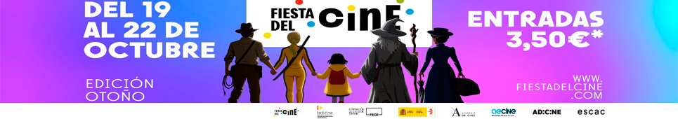 Vuelve la Fiesta del Cine del 19/10/2026 al 22/10/2026 