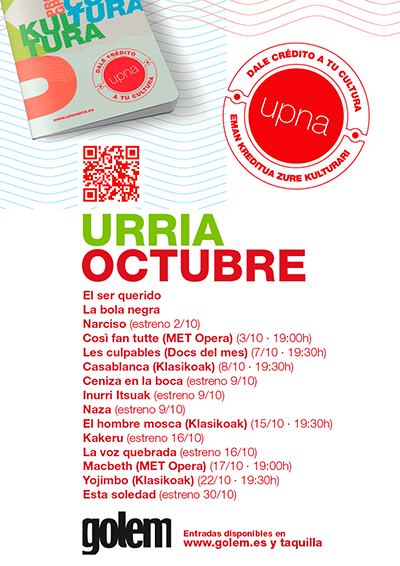 DALE CR&Eacute;DITO A TU CULTURA (Golem Baiona)